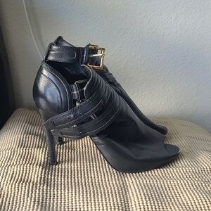 Michael Kors Black Heel Shoes